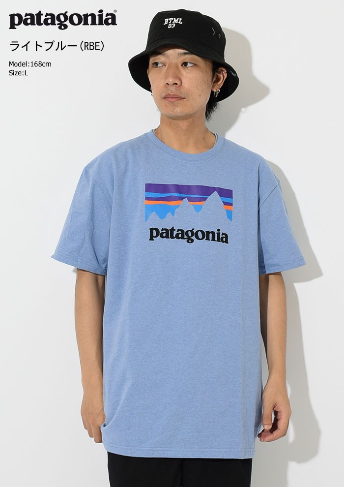 PatagoniaパタゴニアのTシャツ Shop Sticker Responsibili05