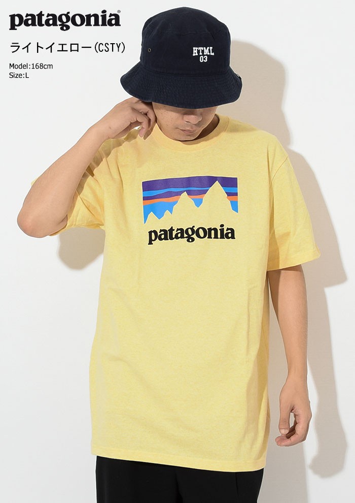 PatagoniaパタゴニアのTシャツ Shop Sticker Responsibili06