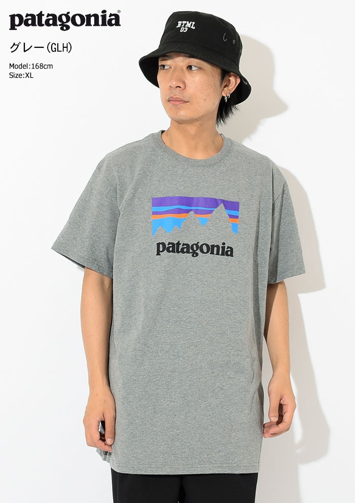PatagoniaパタゴニアのTシャツ Shop Sticker Responsibili07