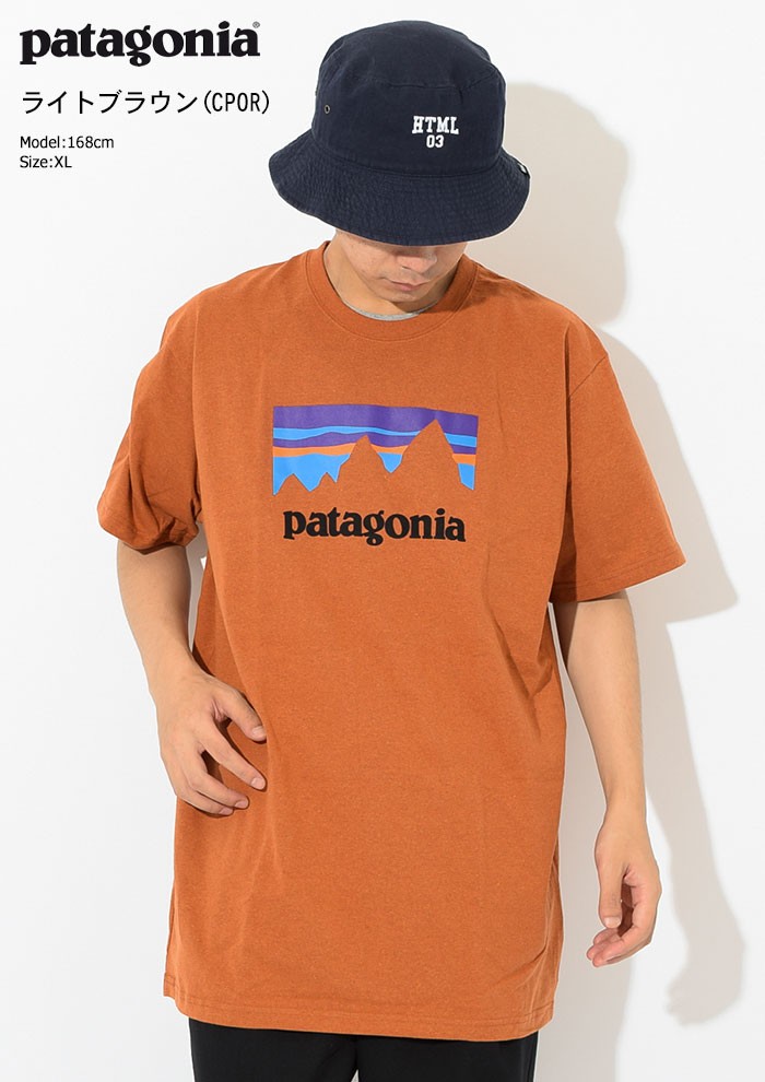 PatagoniaパタゴニアのTシャツ Shop Sticker Responsibili08