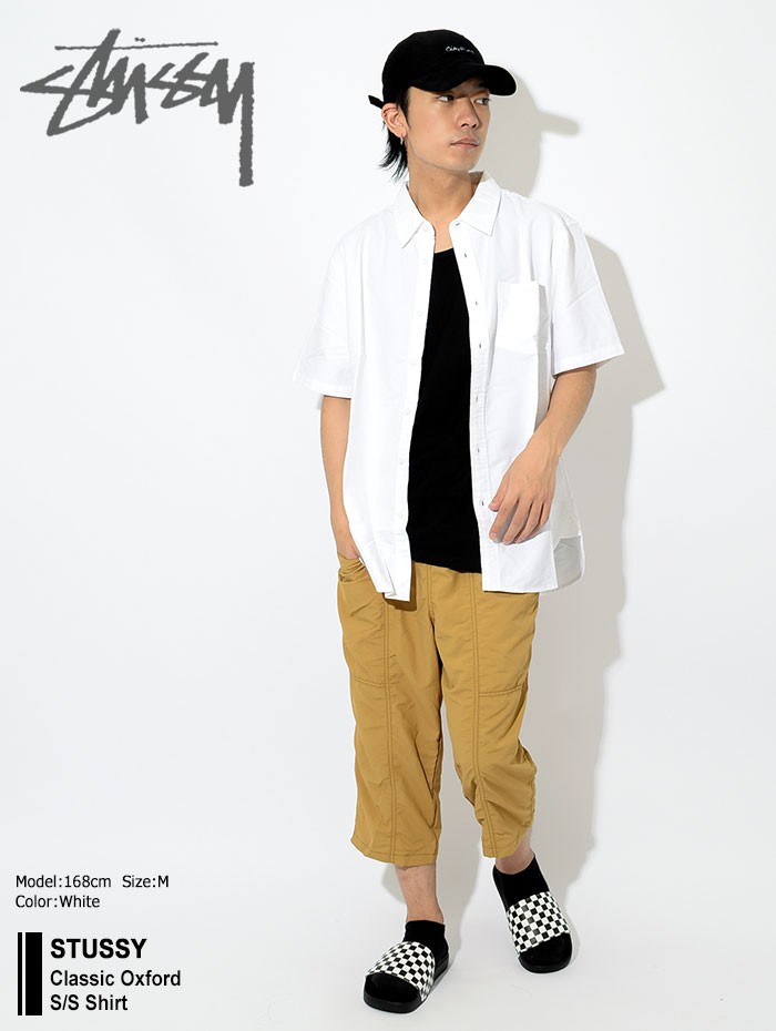 ステューシー シャツ 半袖 STUSSY メンズ Classic Oxford(stussy shirt 