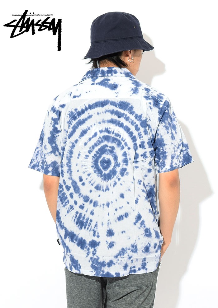 ステューシー シャツ 半袖 STUSSY メンズ Tie Dye ( stussy shirt