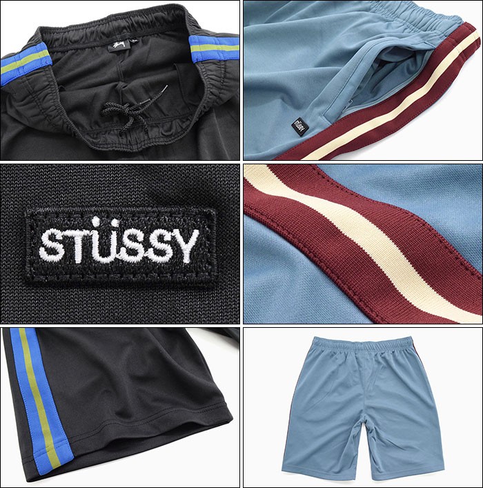 ステューシー ハーフパンツ STUSSY メンズ Poly Track ( stussy Jersey