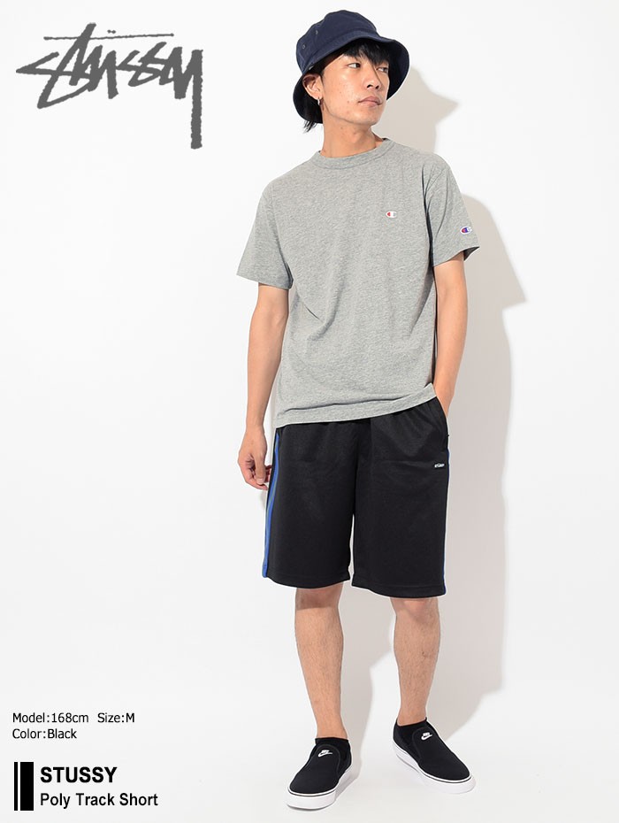STUSSY ステューシー ハーフパンツ メンズ Poly Track ( stussy