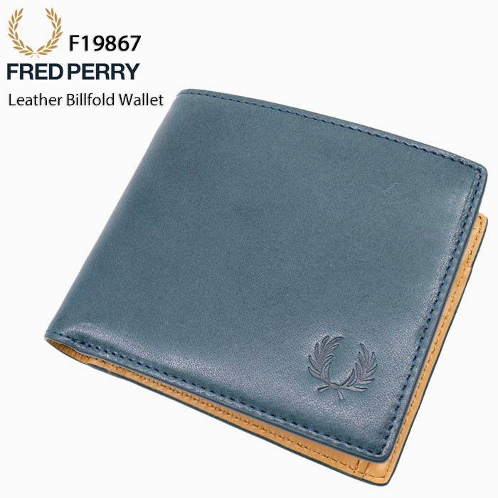 フレッドペリー 財布 FRED PERRY メンズ レザー ビルフォールド ウォレット 日本企画(F19867 Leather Billfold  Wallet 二つ折り財布) : frp-f19867 : ice field - 通販 - Yahoo!ショッピング