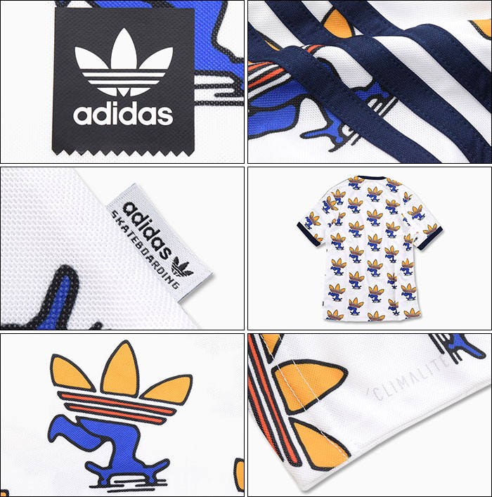 アディダス カットソー 半袖 adidas メンズ スケートトレフォイル