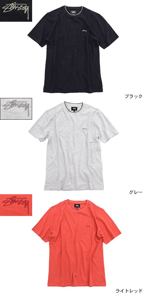 STUSSY（ステューシー） カットソー 半袖 メンズ Charles Jersey