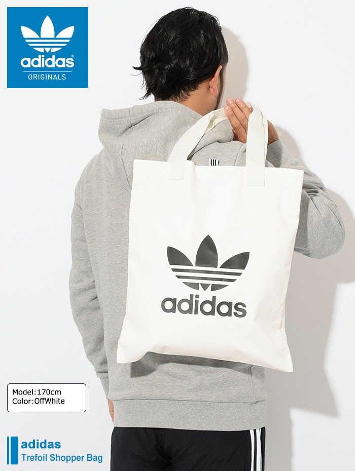 アディダス トートバッグ adidas トレフォイル ショッパーバッグ オリジナルス(Trefoil Shopper Bag Originals  ショッピングバッグ BQ7569) :ADI-BQ7569:ice field 通販 