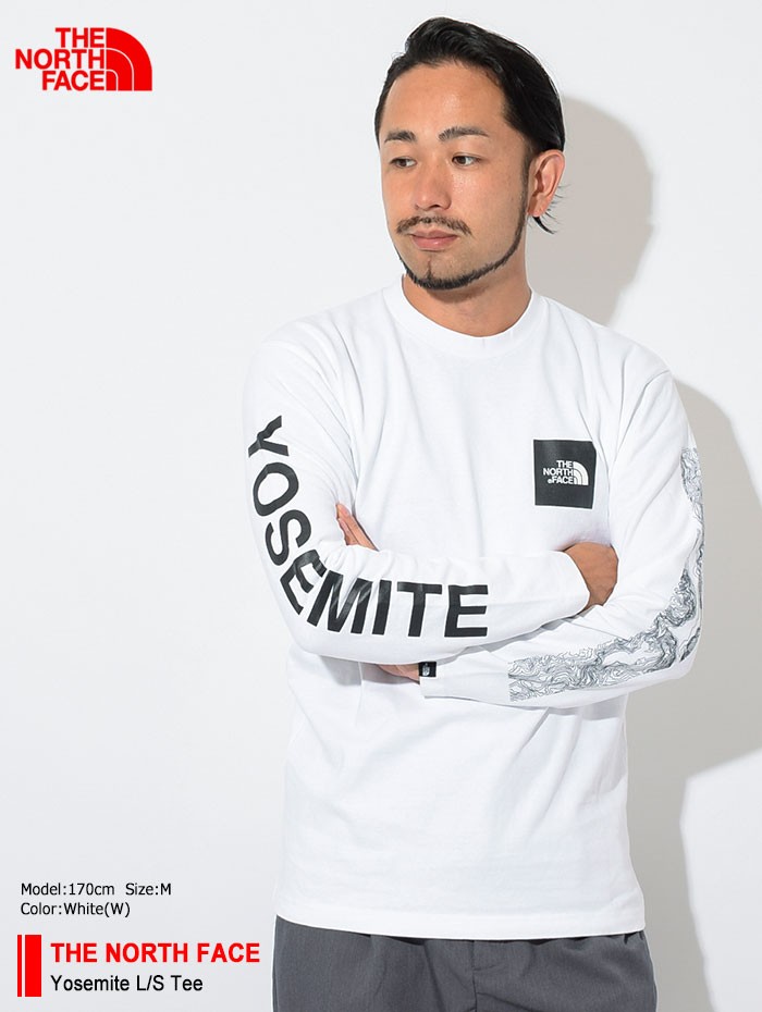 ノースフェイス Tシャツ 長袖 THE NORTH FACE メンズ ヨセミテ(Yosemite L/S Tee カットソー トップス ロンt 男性用  NT81839)