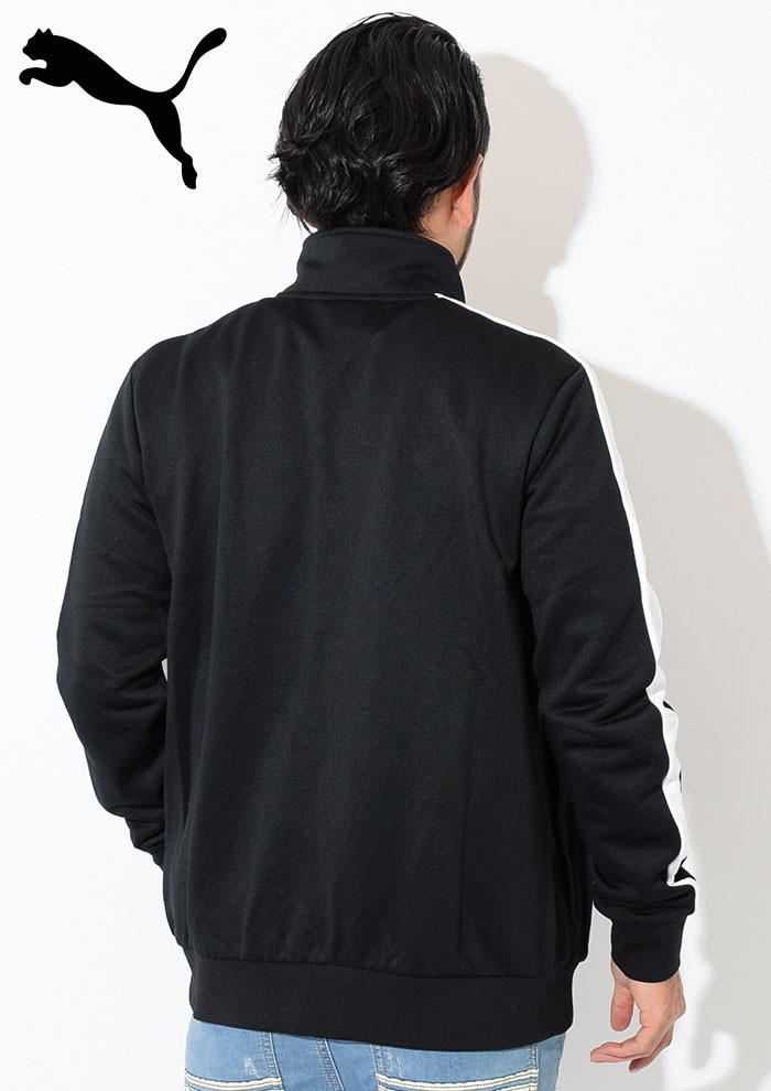 PUMA プーマ トラックジャケット T7 ブラック Lサイズ PUMA ジャージ プーマ ウィメンズ T7 トラックジャケット