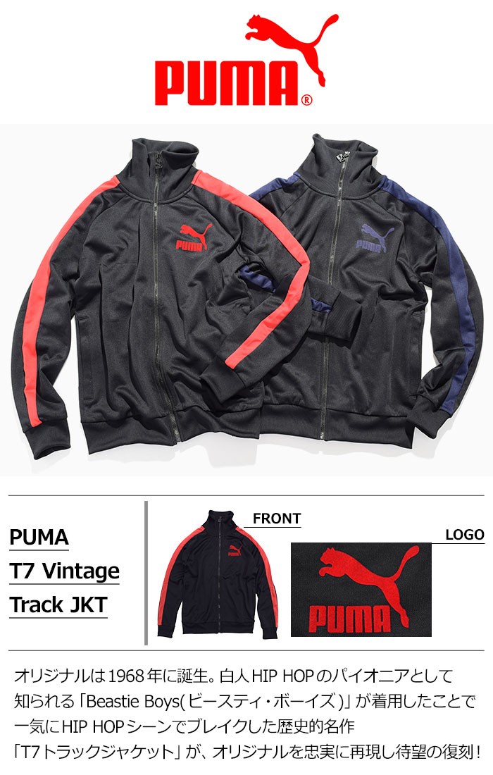 PUMA プーマ ジャケット メンズ T7 ビンテージ トラック PUMA プーマ ジャケット メンズ T7 ビンテージ トラック