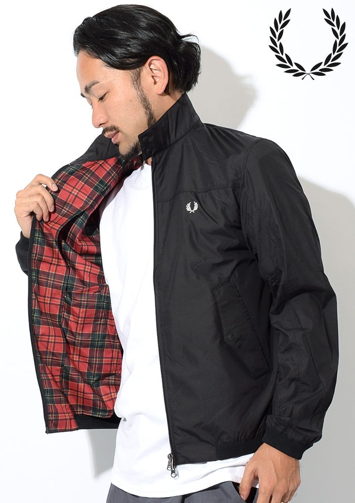 【かふか】FRED PERRY/フレッドペリー/ハリントンミドルジャケット かふか】FRED PERRY/フレッドペリー/ハリントンミドルジャケット