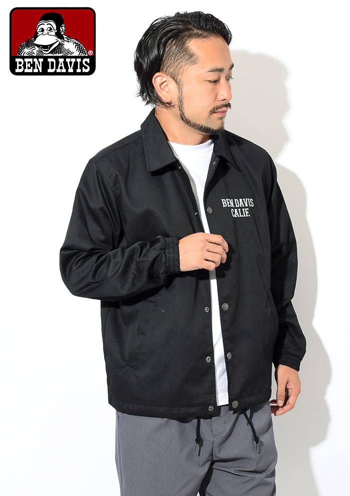 BEN DAVIS（ベンデイビス） ジャケット メンズ ロゴ ワッペン コーチ 
