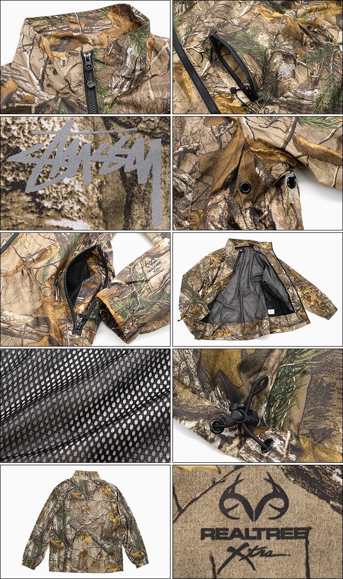 STUSSY(ステューシー) ジャケット メンズ Realtree Micro Rip(stussy STUSSY(ステューシー) ジャケット メンズ Realtree Micro Rip(stussy
