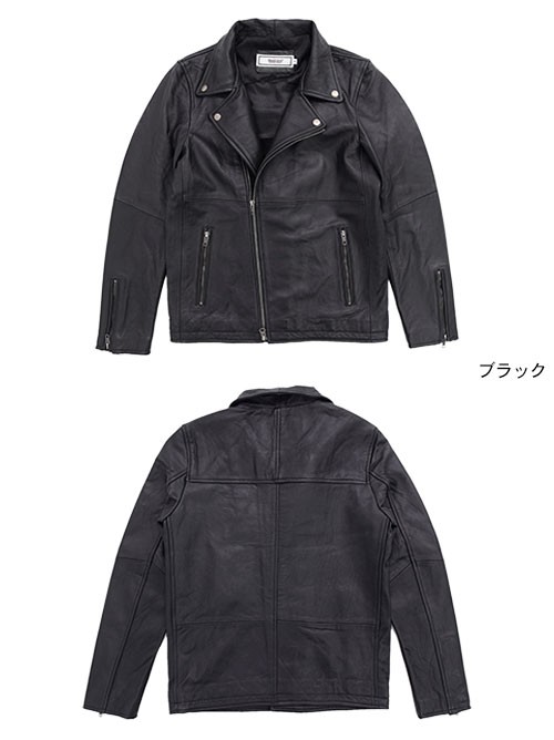 極美品✦ฺエスカーダ　レザージャケット　カットワーク　本革　ラムレザー　洋革 PROJECT SR'ES（プロジェクトエスアールエス） エスアールエス