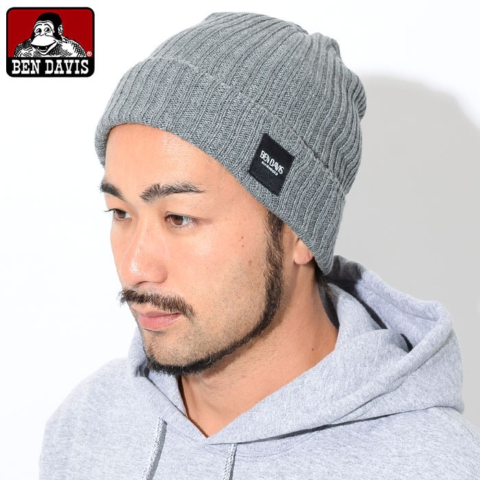 BEN DAVIS/WHITE LABEL ベンデイビス ニット帽 DAVIS ソフト ニット