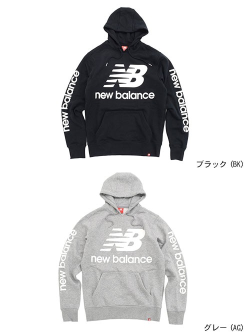 New Balance（ニューバランス） プルオーバー パーカー メンズ NB ロゴ