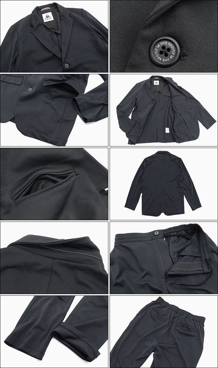 ルコック ル アーバン スタイル セットアップ le coq sportif LE URBAN STYLE メンズ ジャージ パッカブル  スーツ(QLMMJX62CP Packable Suit)