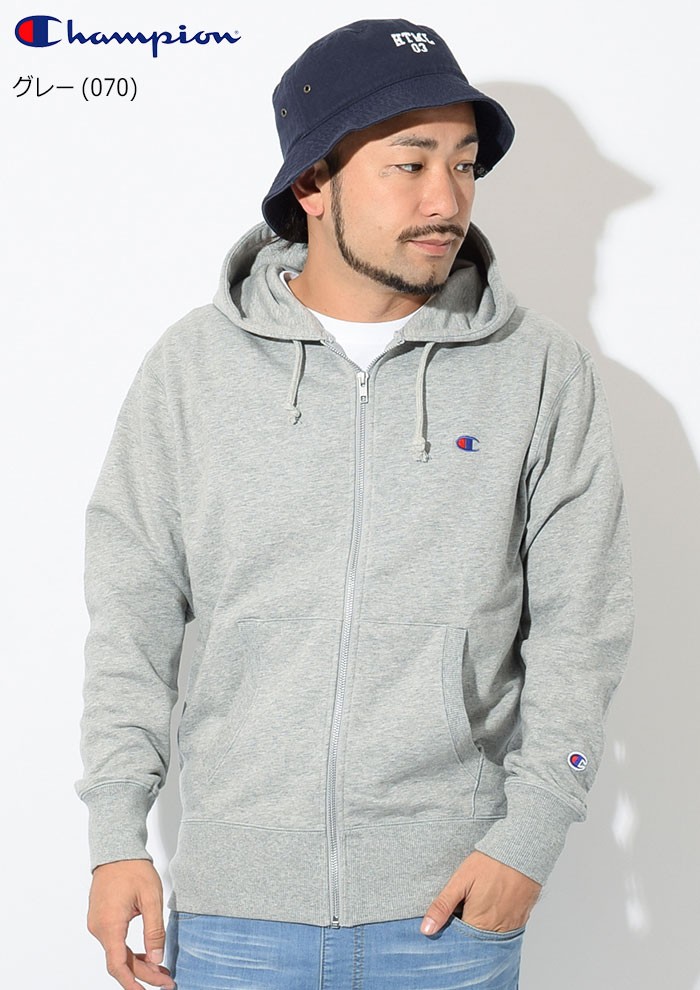 チャンピオン パーカー ジップアップ Champion メンズ C3-LS150(C3-LS150 Full Zip Hoodie 日本企画 無地  ワンポイント Cロゴ Cマーク) :CPN-C3-LS150:ice field - 通販 - Yahoo!ショッピング