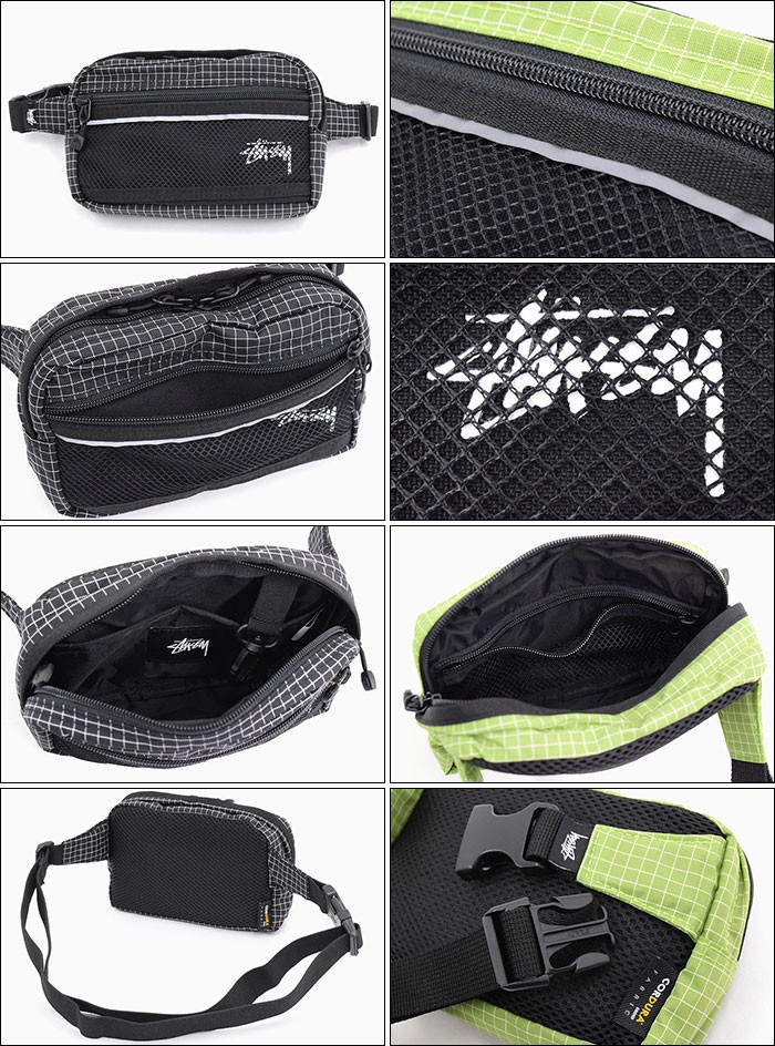 ステューシー ウエストバッグ STUSSY Ripstop Nylon(stussy waist bag