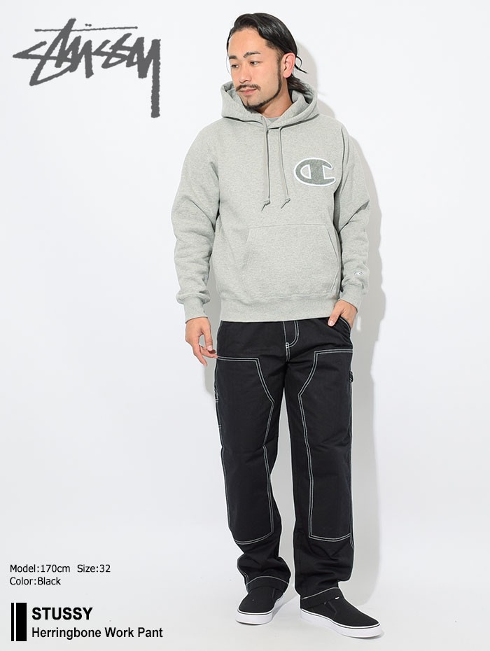 STUSSY ステューシー パンツ メンズ Herringbone Work(stussy