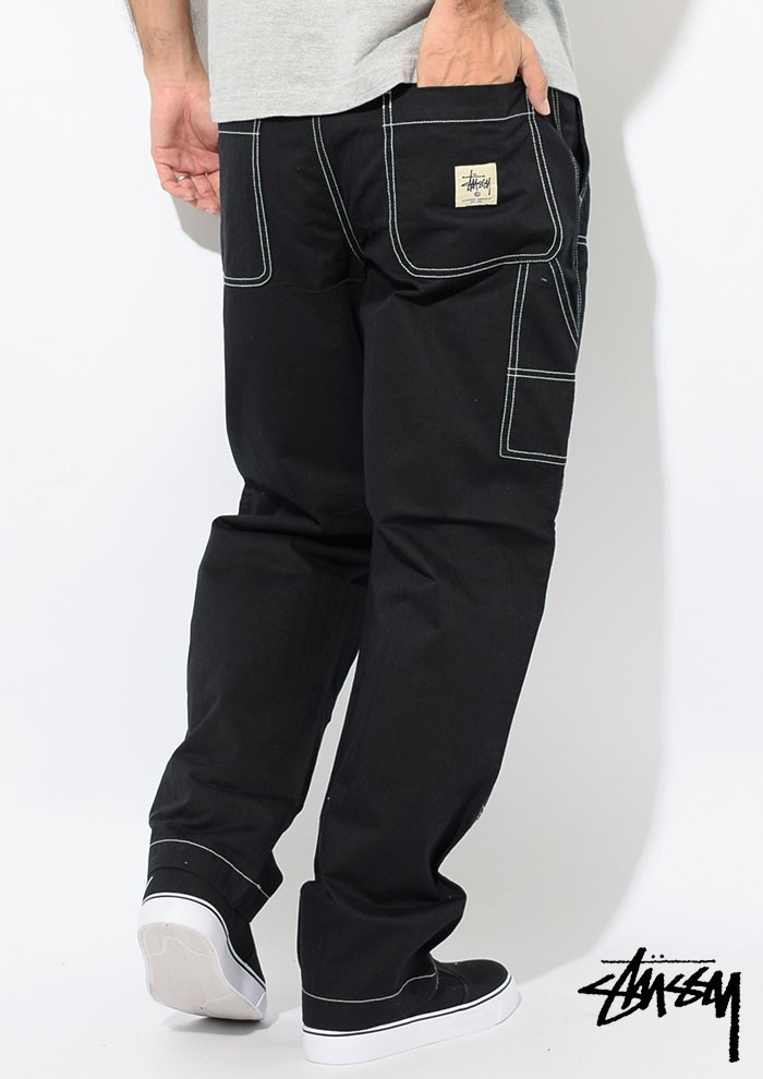 STUSSY ステューシー パンツ メンズ Herringbone Work(stussy