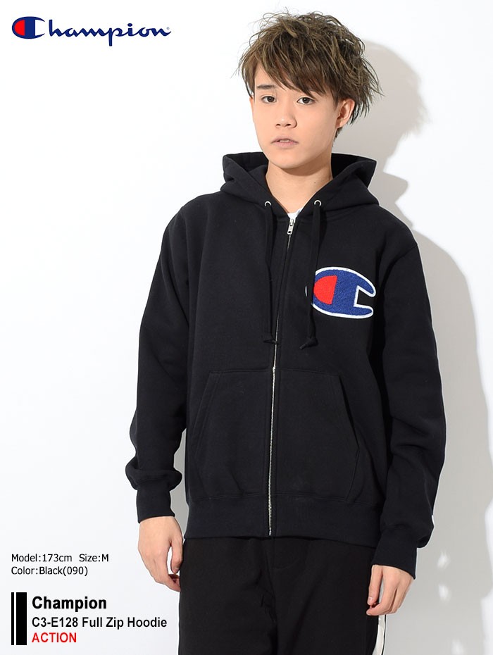 Champion（チャンピオン） パーカー ジップアップ メンズ C3-E128(C3