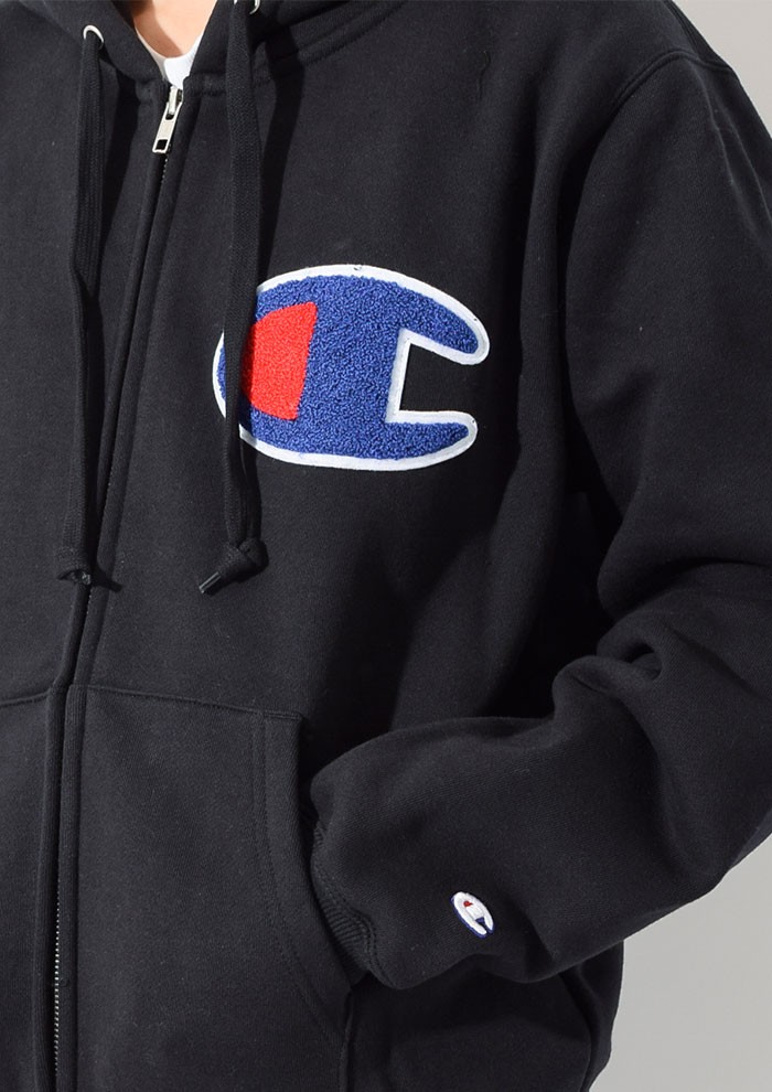 Champion（チャンピオン） パーカー ジップアップ メンズ C3-E128(C3