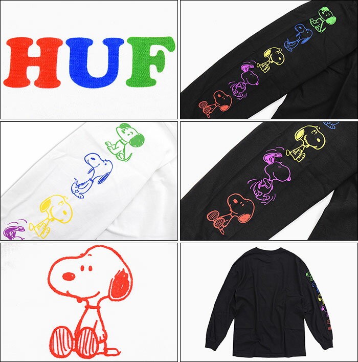 huf t シャツ スヌーピー 人気