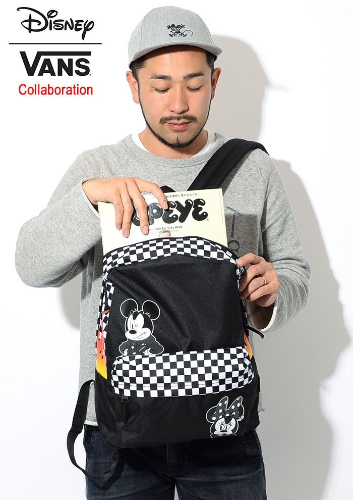 VANS（ヴァンズ） バンズ リュック ディズニー パンク ミッキー レルム