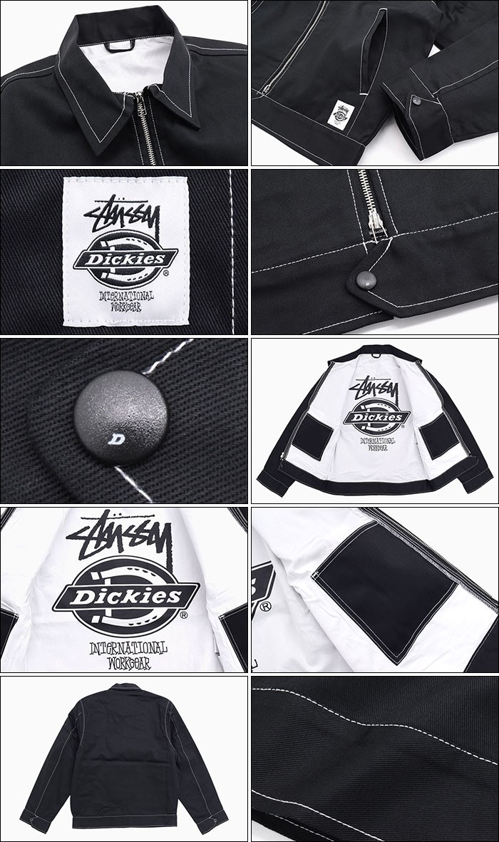 ステューシー ジャケット STUSSY メンズ Dickies Eisenhower コラボ(Dickies Eisenhower JKT  ワークジャケット 315109 USAモデル 正規)