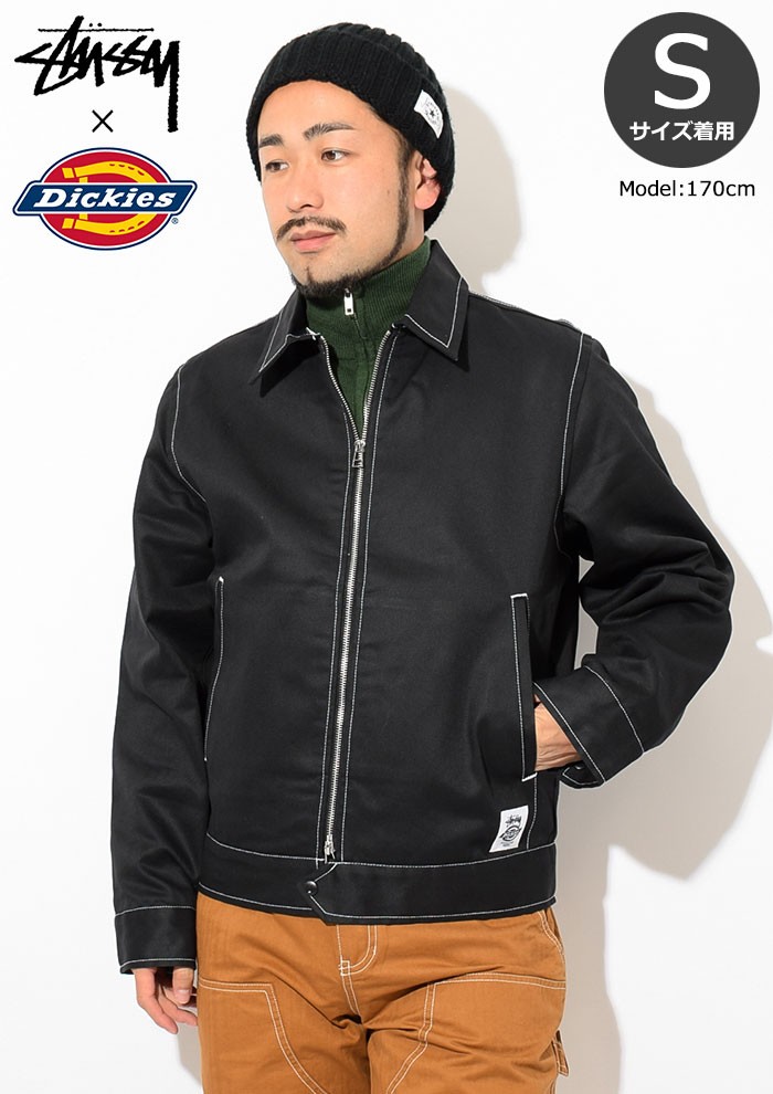 サイズ stussy×Dickies ワークジャケット 6Y8Fk-m87954493264 ジャケット