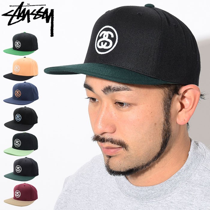 ステューシー キャップ 帽子 STUSSY HO18 SS Link Snapback Cap