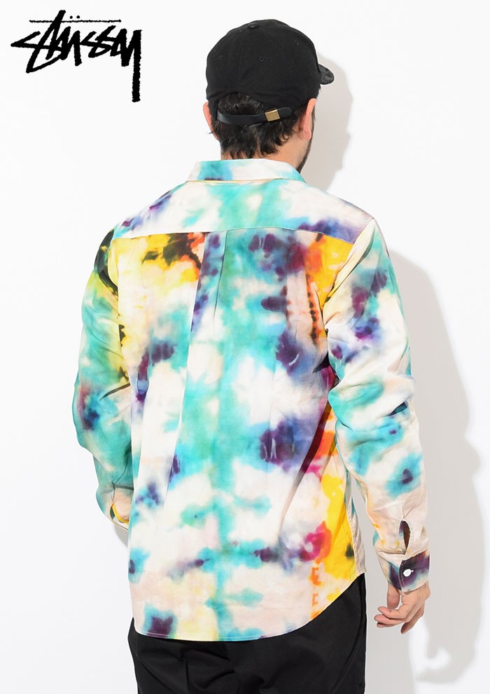 STUSSY（ステューシー） シャツ 長袖 メンズ Tie Dye Work(stussy