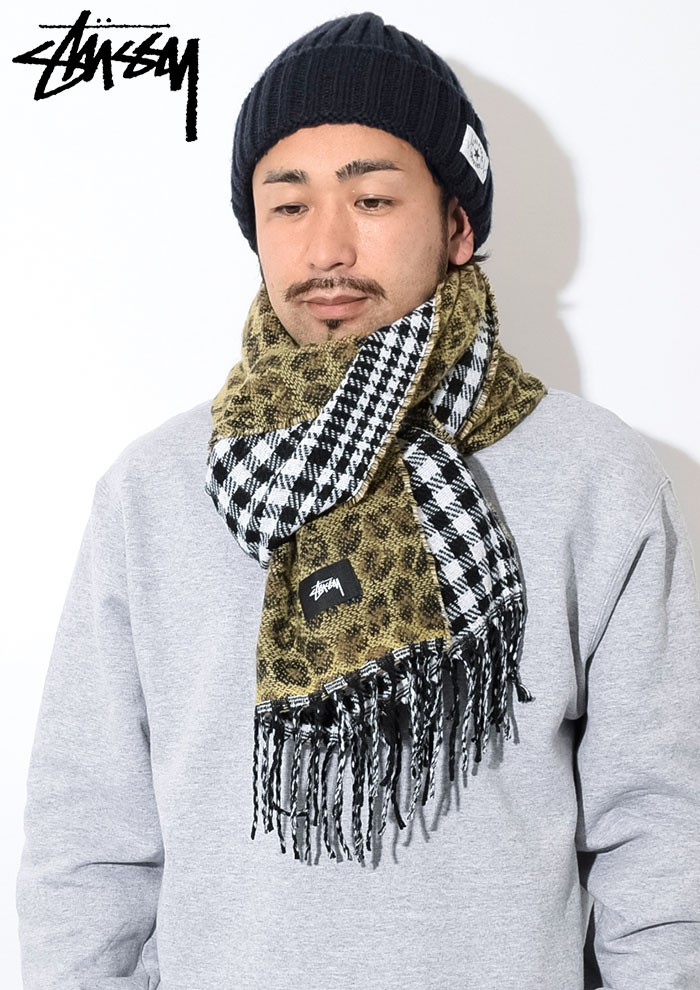 ステューシー マフラー STUSSY メンズ HO18 Double Faced Wool(stussy 