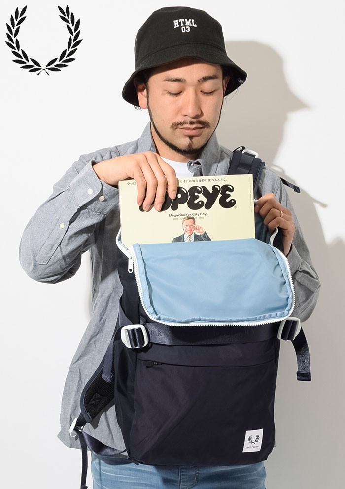 FRED PERRY フレッドペリー リュック ベンタイル スクエア
