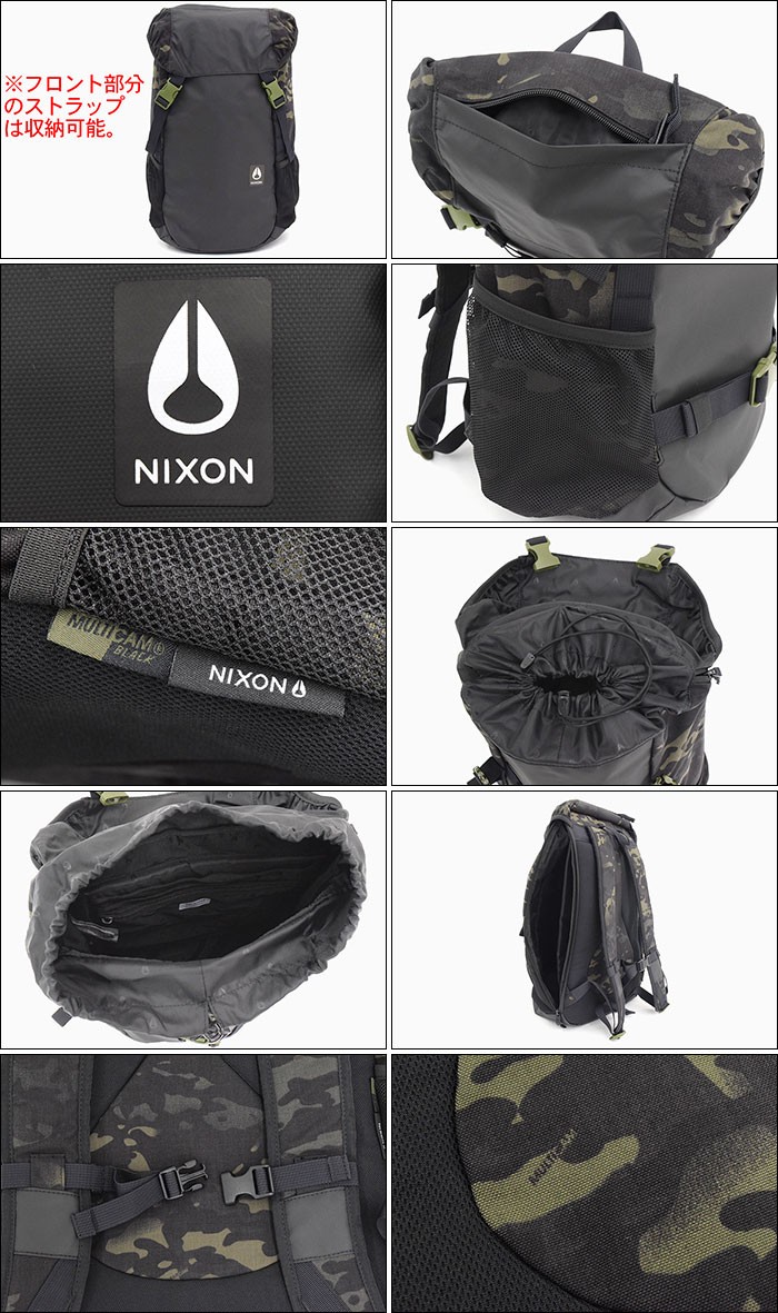 ニクソン Backpack Black Black Camo Nc Ice Field 通販 Paypayモール リュック Nixon ランドロック 3 バックパック ブラック ブラックカモ 日本限定 Landlock 最新作人気 Www Nolithius Com