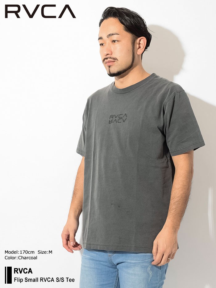 ルーカ Tシャツ 半袖 RVCA メンズ フリップ スモール ルーカ(RVCA Flip