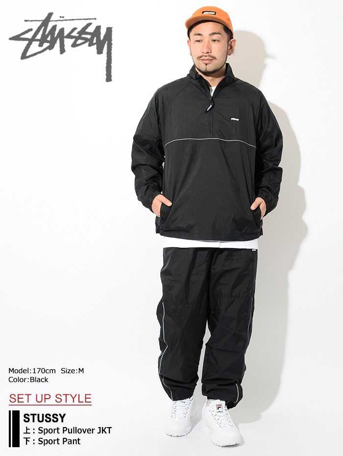 ステューシー パンツ STUSSY メンズ Sport(stussy Pant ナイロンパンツ 