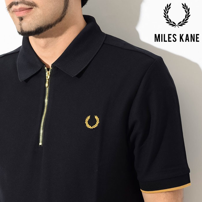 フレッドペリー ポロシャツ 半袖 FRED PERRY メンズ マイルズ ケイン