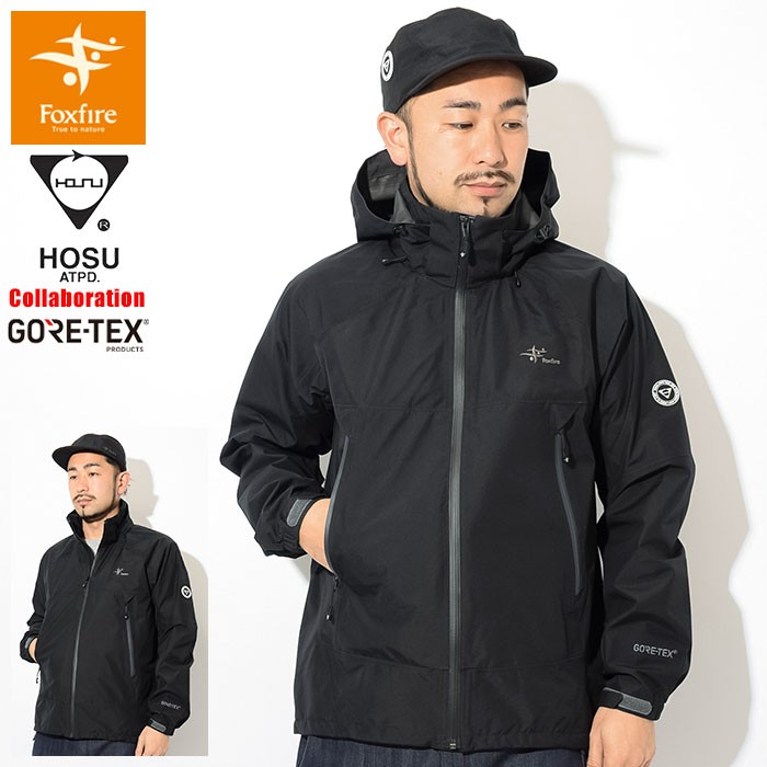 フォックスファイヤー ジャケット Foxfire メンズ ホス アーバン トレック コラボ(Foxfire×HOSU Urban Trek JKT  ゴアテックス FH-3861)