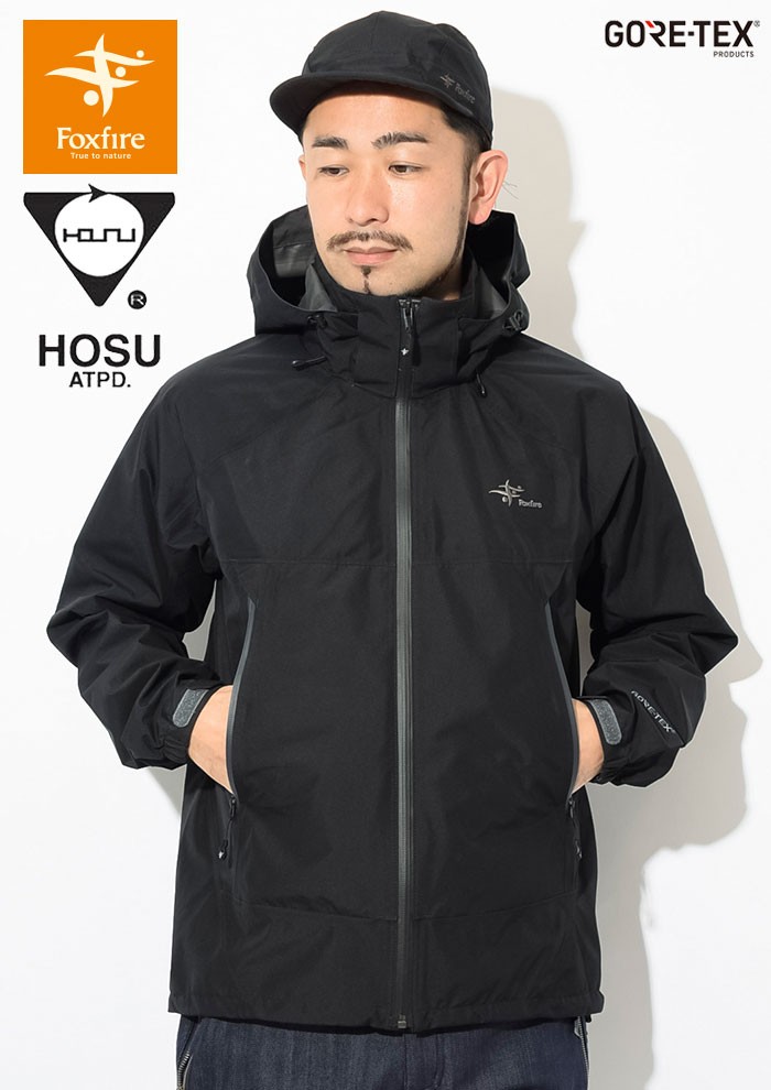 フォックスファイヤー ジャケット Foxfire メンズ ホス アーバン トレック コラボ(Foxfire×HOSU Urban Trek JKT  ゴアテックス FH-3861)