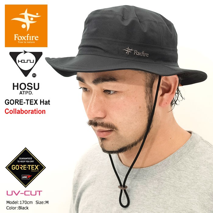 フォックスファイヤー ハット Foxfire ホス ゴアテックス コラボ(Foxfire×HOSU GORE-TEX Hat 帽子 メンズ レディース  FH-2862)