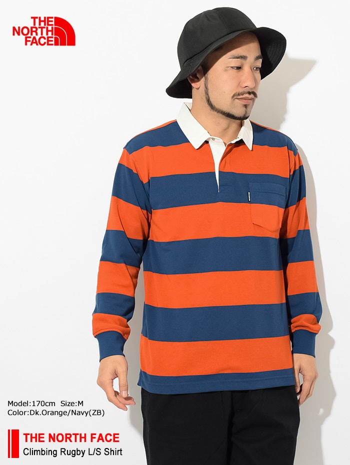 ザ ノースフェイス シャツ 長袖 THE NORTH FACE メンズ クライミング ラグビー(Climbing Rugby L/S Shirt  ラガーシャツ 男性用 NT11931)