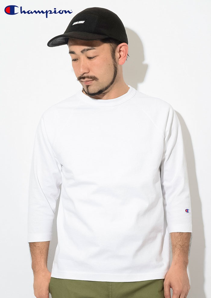 Champion チャンピオン ラグラン 七分袖 メンズ C5-P404 T1011