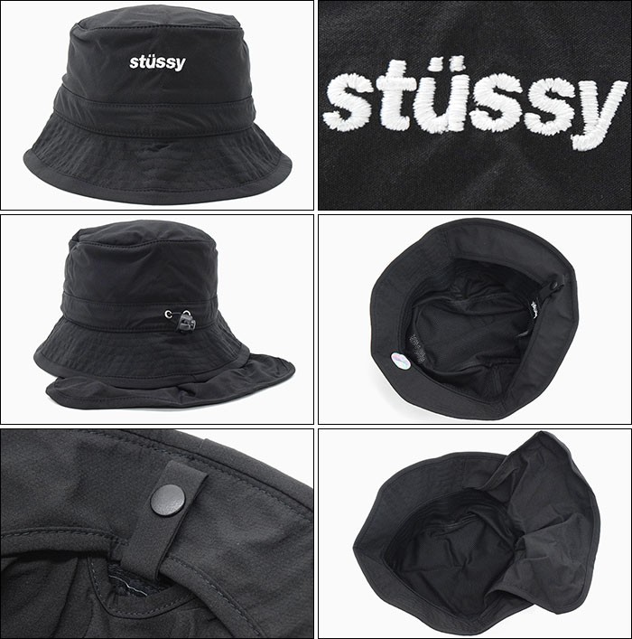 STUSSY（ステューシー） バケット ハット STUSSY Bungee Bucket Hat