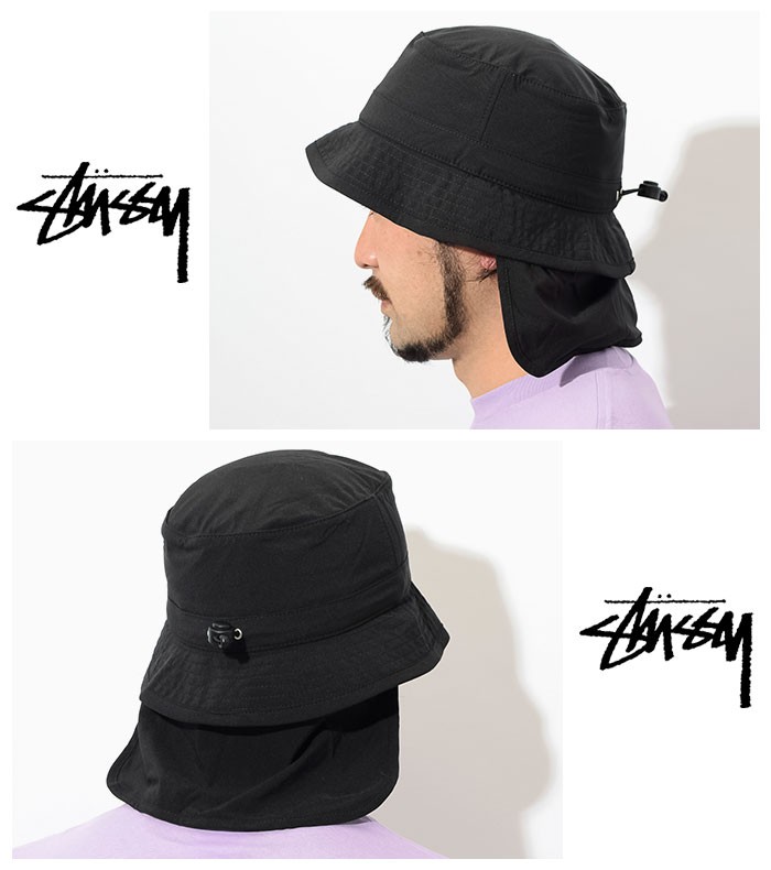 Stussy bungee hot sale bucket hat