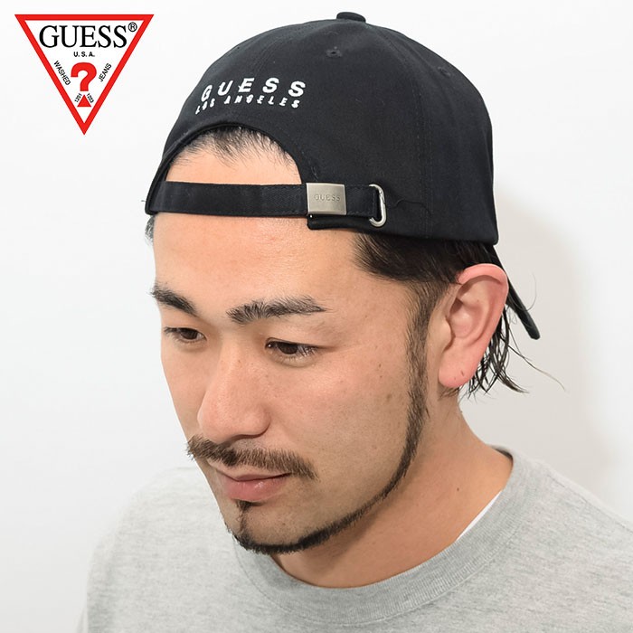 ゲス キャップ GUESS ツイル ローキャップ(GUESS Twill Low Cap