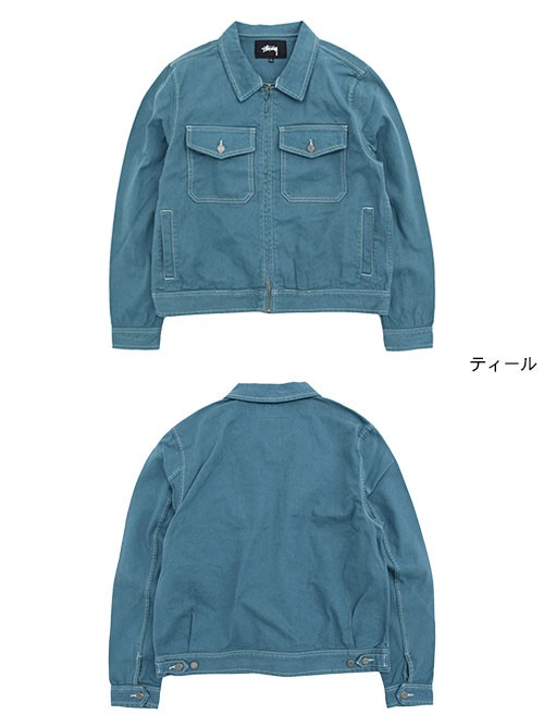 STUSSY ステューシー ジャケット メンズ Overdyed Garage(stussy STUSSY ステューシー ジャケット メンズ Overdyed Garage(stussy