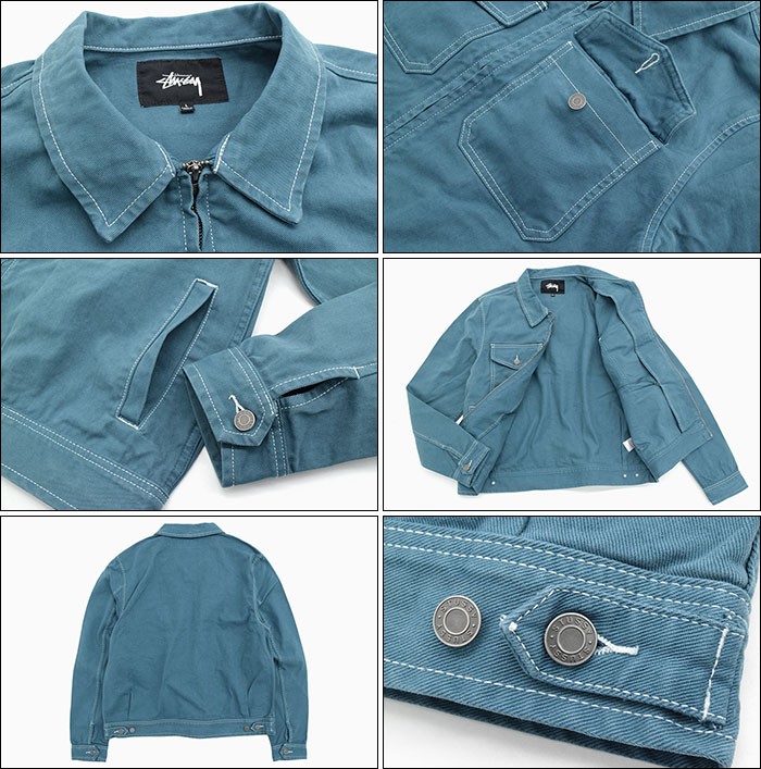 STUSSY ステューシー ジャケット メンズ Overdyed Garage(stussy